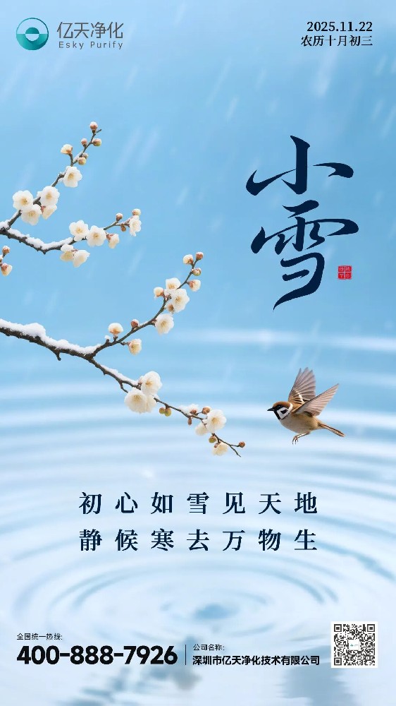 小雪 丨 初雪降臨,擁抱潔凈
